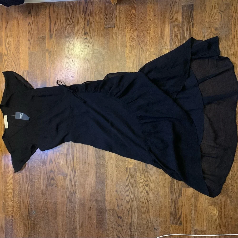 Abercrombie & Fitch Black Maxi Dress